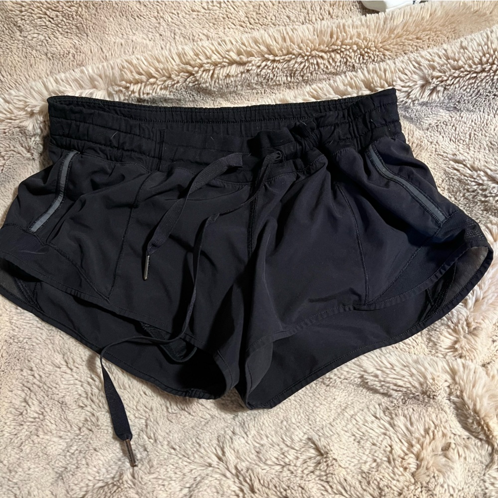 Lululemon black shorts